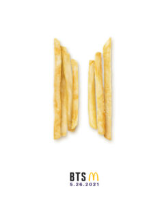 bts mcdonalds menü